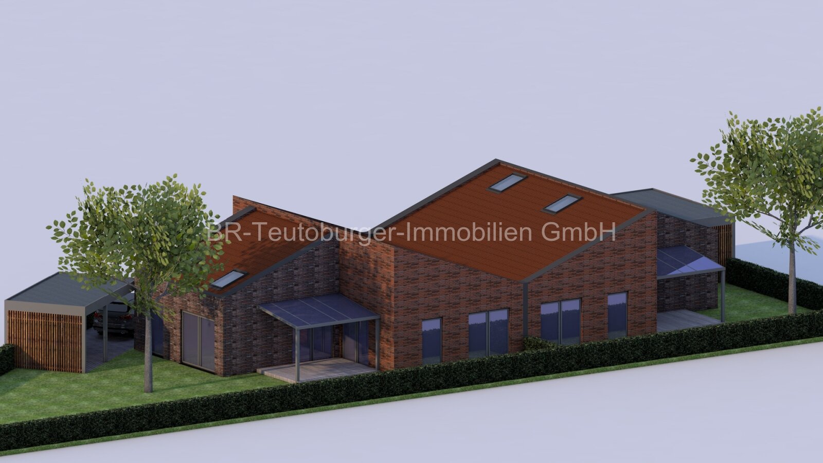 Bungalow als Doppelhaushälfte